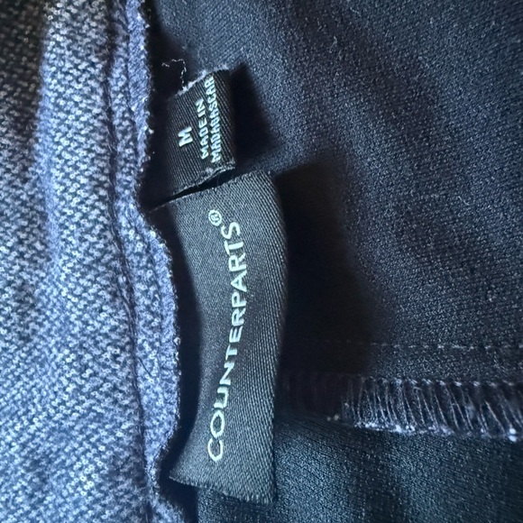 ⭐️ Firm Price⭐️ Medium Lined “dress Pants” elastic in Heather Navy - Picture 4 of 5